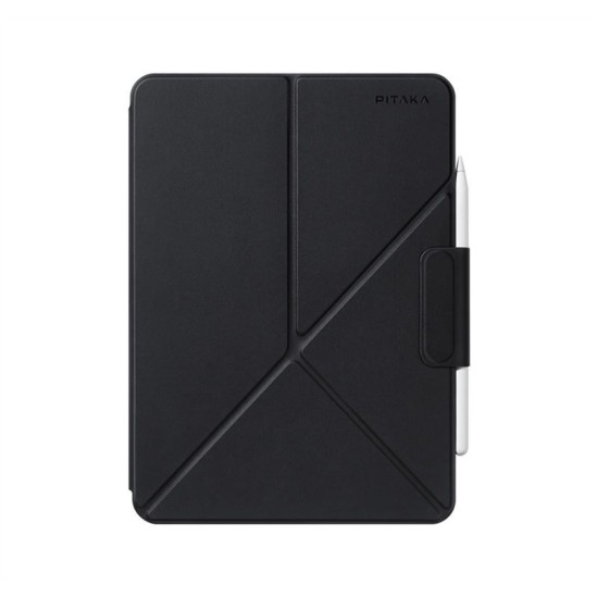 Husa PITAKA Folio 2 compatibila cu iPad Pro 12.9 inch 2018/2020/2021/2022 si iPad Air 13 inch 2024 Black (PITAKA, Ingredi) by www.silkase.ro Husa PITAKA Folio 2 compatibila cu iPad Pro 12.9 inch 2018/2020/2021/2022 si iPad Air 13 inch 2024 Black (Ingredi, FOL2302) by www.silkase.ro