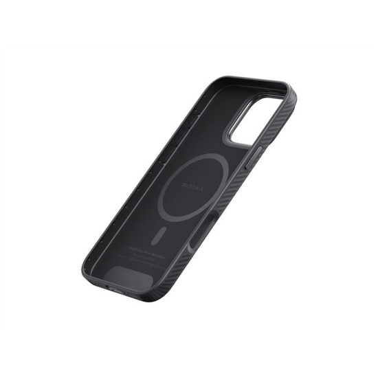 Husa de protectie Pitaka Military-Grade Aramida Magsafe pentru iPhone 16 Pro Black / Grey (PITAKA, iPhone 15 Pro) by www.silkase.ro Husa de protectie Pitaka Military-Grade Aramida Magsafe pentru iPhone 16 Pro Black / Grey (iPhone 15 Pro, KI1601PPA) by www.silkase.ro