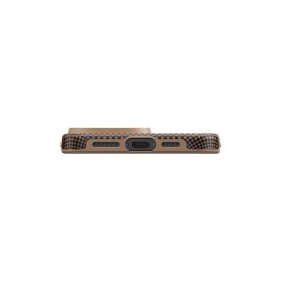 Husa de protectie Pitaka Military-Grade Aramida Magsafe pentru iPhone 16 Pro Max Sunset (iPhone 16 Pro Max, KI1601PPSUM) by www.silkase.ro