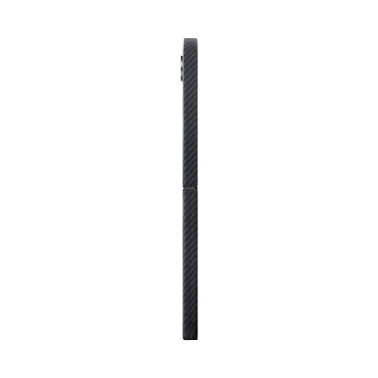 Husa de protectie Pitaka MagEZ 5 600D Ultra Slim Samsung Galaxy Z Flip 6, Negru/Gri (Z Flip 6, FBFLIP6) by www.silkase.ro