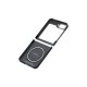 Husa de protectie Pitaka MagEZ 5 600D Ultra Slim Samsung Galaxy Z Flip 6, Negru/Gri (Z Flip 6, FBFLIP6) by www.silkase.ro
