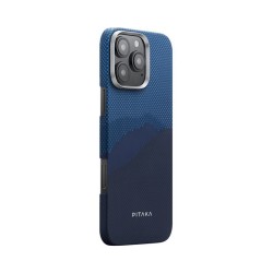 Husa PITAKA Tactile Woven compatibila cu iPhone 16 Pro Over The Horizon