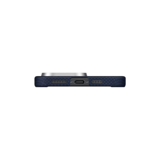 Husa PITAKA Tactile Woven compatibila cu iPhone 16 Pro Over The Horizon (iPhone 15 Pro, KI1601POTH) by www.silkase.ro
