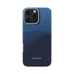 Husa de protectie Pitaka Tactile Woven Aramida Magsafe pentru iPhone 16 Pro Max StarPeak Over the Horizon