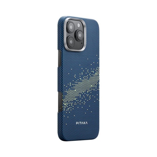 Husa de protectie Pitaka Tactile Woven Aramida Magsafe pentru iPhone 16 Pro Max StarPeak Milky Way Galaxy (PITAKA, iPhone 16 Pro Max) by www.silkase.ro Husa de protectie Pitaka Tactile Woven Aramida Magsafe pentru iPhone 16 Pro Max StarPeak Milky Way Galaxy (iPhone 16 Pro Max, KI1602PMYG) by www.silkase.ro