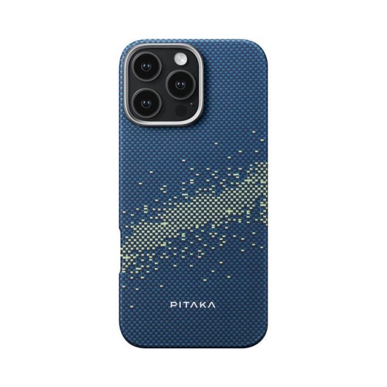 Husa de protectie Pitaka Tactile Woven Aramida Magsafe pentru iPhone 16 Pro Max StarPeak Milky Way Galaxy (PITAKA, iPhone 16 Pro Max) by www.silkase.ro Husa de protectie Pitaka Tactile Woven Aramida Magsafe pentru iPhone 16 Pro Max StarPeak Milky Way Galaxy (iPhone 16 Pro Max, KI1602PMYG) by www.silkase.ro