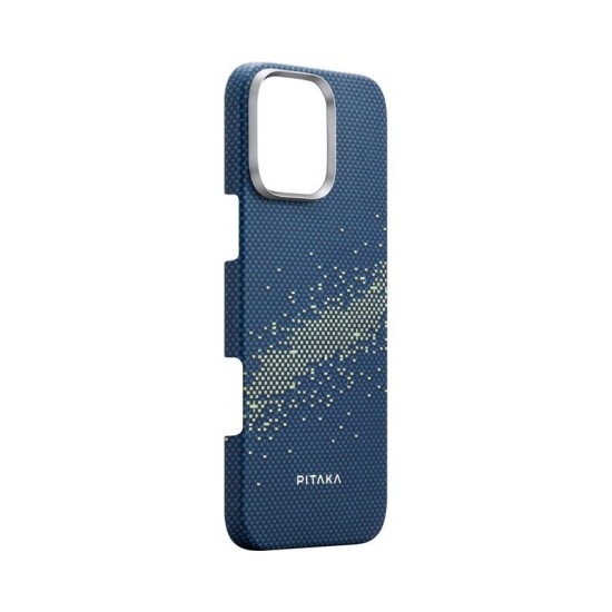 Husa de protectie Pitaka Tactile Woven Aramida Magsafe pentru iPhone 16 Pro Max StarPeak Milky Way Galaxy (PITAKA, iPhone 16 Pro Max) by www.silkase.ro Husa de protectie Pitaka Tactile Woven Aramida Magsafe pentru iPhone 16 Pro Max StarPeak Milky Way Galaxy (iPhone 16 Pro Max, KI1602PMYG) by www.silkase.ro