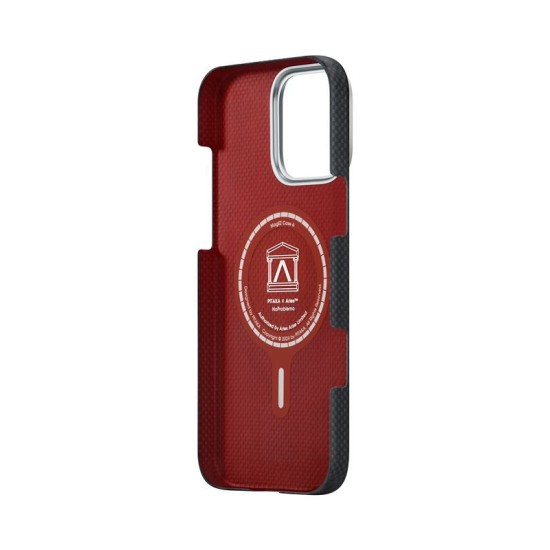 Husa de protectie Pitaka MagEZ 5 pentru iPhone 16 Pro NoProblemo Tactile Woven, Fosforescenta (iPhone 15 Pro, KI1601NO) by www.silkase.ro