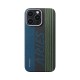 Husa de protectie Pitaka MagEZ 5 pentru iPhone 16 Pro Max Aries Tactile Woven, Fosforescenta (iPhone 16 Pro Max, KI1601CRP) by www.silkase.ro