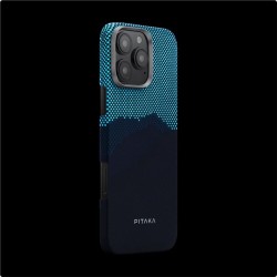 Husa Pitaka pentru iPhone 16 Pro Max, StarPeak, Husa Luminoasa, peste orizont, Albastra Husa Pitaka pentru iPhone 16 Pro Max, StarPeak, Husa Luminoasa, peste orizont, Albastra