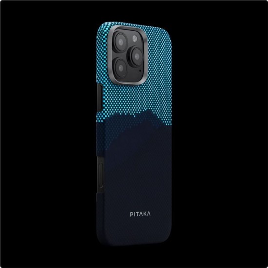 Husa Pitaka pentru iPhone 16 Pro Max, StarPeak, Husa Luminoasa, peste orizont, Albastra (PITAKA, iPhone 16 Pro Max) by www.silkase.ro Husa Pitaka pentru iPhone 16 Pro Max, StarPeak, Husa Luminoasa, peste orizont, Albastra (iPhone 16 Pro Max, KI1604POTH) by www.silkase.ro