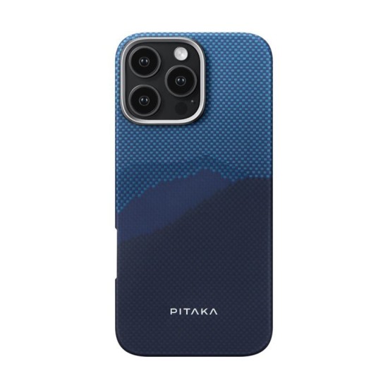 Husa Pitaka pentru iPhone 16 Pro Max, StarPeak, Husa Luminoasa, peste orizont, Albastra (PITAKA, iPhone 16 Pro Max) by www.silkase.ro Husa Pitaka pentru iPhone 16 Pro Max, StarPeak, Husa Luminoasa, peste orizont, Albastra (iPhone 16 Pro Max, KI1604POTH) by www.silkase.ro