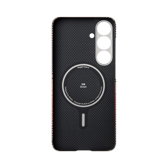Husa de protectie Pitaka MagEz 6 pentru Samsung Galaxy S25 Sunset (S25, KS2503) by www.silkase.ro