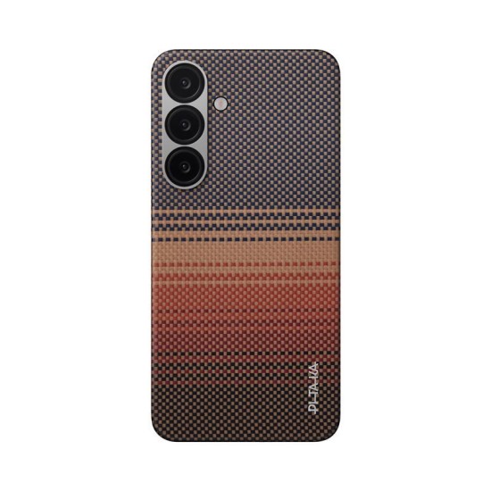 Husa PITAKA Tactile Woven compatibila cu Samsung Galaxy S25 Plus Sunset (PITAKA, S25 Plus) by www.silkase.ro Husa PITAKA Tactile Woven compatibila cu Samsung Galaxy S25 Plus Sunset (S25 Plus, KS2503S) by www.silkase.ro