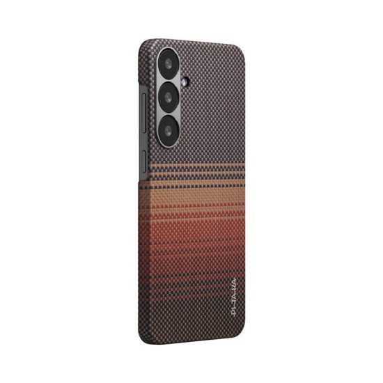 Husa PITAKA Tactile Woven compatibila cu Samsung Galaxy S25 Plus Sunset (PITAKA, S25 Plus) by www.silkase.ro Husa PITAKA Tactile Woven compatibila cu Samsung Galaxy S25 Plus Sunset (S25 Plus, KS2503S) by www.silkase.ro