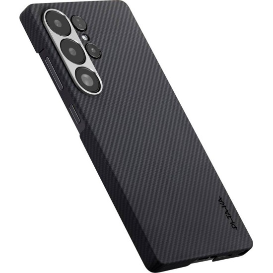 Husa PITAKA Ultra-Slim Case pentru Samsung Galaxy S25 Ultra, MagSafe, negru/gri (PITAKA, S25 Ultra) by www.silkase.ro Husa PITAKA Ultra-Slim Case pentru Samsung Galaxy S25 Ultra, MagSafe, negru/gri (S25 Ultra, KS2501U) by www.silkase.ro