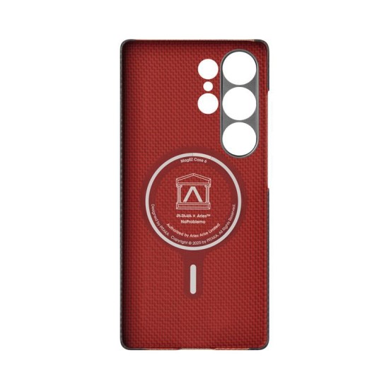 Husa Pitaka x Aries Tactile Woven pentru Samsung Galaxy S25 Ultra (S25 Ultra, AS2501UNOP) by www.silkase.ro