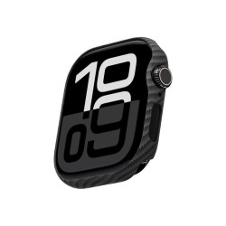 Husa Pitaka Air Case compatibila cu Apple Watch 10 42mm Black/Gray
