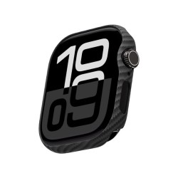 Husa Pitaka Air Case compatibila cu Apple Watch 10 46mm Black/Gray