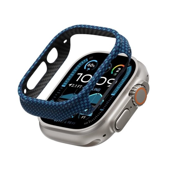 Husa Pitaka Air Case Apple Watch Ultra/Ultra 2 49mm Moonrise (PITAKA, Ingredi) by www.silkase.ro Husa Pitaka Air Case Apple Watch Ultra/Ultra 2 49mm Moonrise (Ingredi, AWU2402) by www.silkase.ro