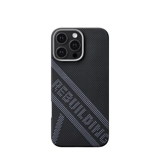 Husa PITAKA Tactile Woven Re-TROS compatibila cu iPhone 16 Pro Rebuilding (PITAKA, iPhone 15 Pro) by www.silkase.ro Husa PITAKA Tactile Woven Re-TROS compatibila cu iPhone 16 Pro Rebuilding (iPhone 15 Pro, KI1601RTR) by www.silkase.ro