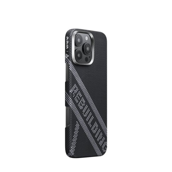 Husa PITAKA Tactile Woven Re-TROS compatibila cu iPhone 16 Pro Rebuilding (PITAKA, iPhone 15 Pro) by www.silkase.ro Husa PITAKA Tactile Woven Re-TROS compatibila cu iPhone 16 Pro Rebuilding (iPhone 15 Pro, KI1601RTR) by www.silkase.ro