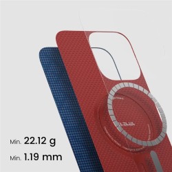 Husa PITAKA Tactile Woven Monogram compatibila cu iPhone 16 Pro Max Dark Blue Husa PITAKA Tactile Woven Monogram compatibila cu iPhone 16 Pro Max Dark Blue