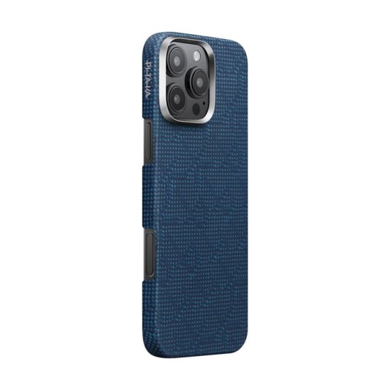 Husa PITAKA Tactile Woven Monogram compatibila cu iPhone 16 Pro Max Dark Blue (PITAKA, iPhone 16 Pro Max) by www.silkase.ro Husa PITAKA Tactile Woven Monogram compatibila cu iPhone 16 Pro Max Dark Blue (iPhone 16 Pro Max, KI1603PTKP) by www.silkase.ro