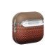Husa magnetica din fibra de aramida Pitaka pentru AirPods Pro 2, model Sunset (Pro 2, APM2402) by www.silkase.ro
