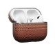 Husa magnetica din fibra de aramida Pitaka pentru AirPods Pro 2, model Sunset (Pro 2, APM2402) by www.silkase.ro