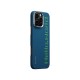 Husa PITAKA Tactile Woven compatibila cu iPhone 16 Pro Hello World (iPhone 15 Pro, KI1602HWT) by www.silkase.ro