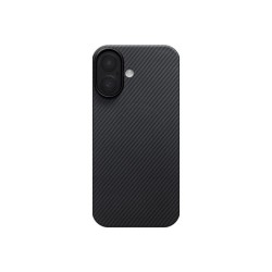 Husa ultra-subtire Pitaka pentru iPhone 17, negru/gri Husa ultra-subtire Pitaka pentru iPhone 17, negru/gri