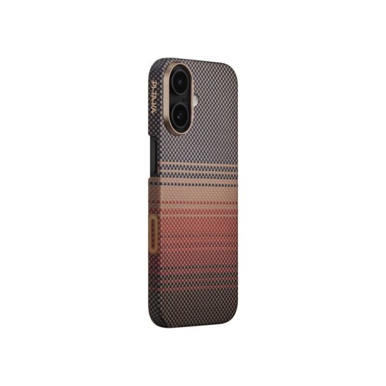 Husa ultra-subtire Pitaka pentru iPhone 17, model Sunset (Pitaka, Ingredi) by www.silkase.ro Husa ultra-subtire Pitaka pentru iPhone 17, model Sunset (Ingredi, KI1702) by www.silkase.ro