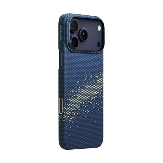Husa ultra-subtire Pitaka pentru iPhone 17 Pro, model Calea Lactee (Pitaka, Ingredi) by www.silkase.ro Husa ultra-subtire Pitaka pentru iPhone 17 Pro, model Calea Lactee (iPhone 17 Pro, KI1705MP) by www.silkase.ro