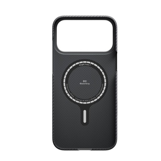 Husa ultra-subtire Pitaka pentru iPhone 17 Pro Max, negru/gri (Pitaka, Ingredi) by www.silkase.ro Husa ultra-subtire Pitaka pentru iPhone 17 Pro Max, negru/gri (iPhone 17 Pro Max, KI1701BPM) by www.silkase.ro