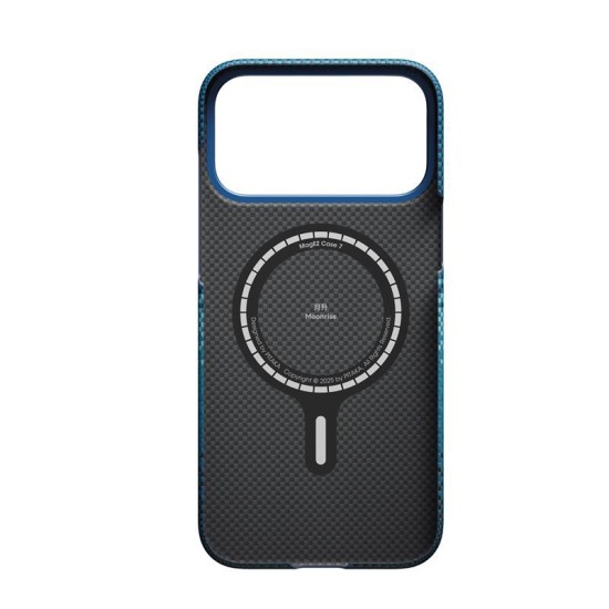 Husa ultra-subtire Pitaka pentru iPhone 17 Pro Max, model Moonrise (iPhone 17 Pro Max, KI1703MPM) by www.silkase.ro