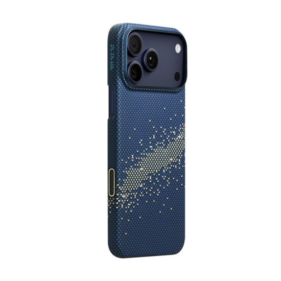 Husa ultra-subtire Pitaka pentru iPhone 17 Pro Max, model Calea Lactee (iPhone 17 Pro Max, KI1701MPM) by www.silkase.ro