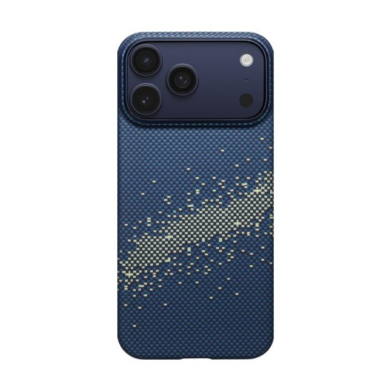 Husa ultra-subtire Pitaka pentru iPhone 17 Pro Max, model Calea Lactee (iPhone 17 Pro Max, KI1701MPM) by www.silkase.ro