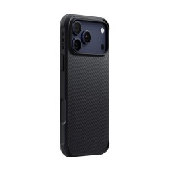 Husa de protectie Pitaka Aramid ProGuard pentru iPhone 17 Pro, negru/gri