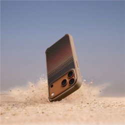 Husa de protectie Pitaka Aramid ProGuard pentru iPhone 17 Pro, model Sunset