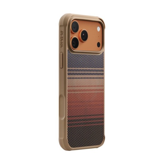 Husa de protectie Pitaka Aramid ProGuard pentru iPhone 17 Pro Max, model Sunset (iPhone 17 Pro Max, KI1702MGPM) by www.silkase.ro