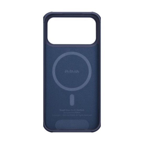 Husa de protectie Pitaka Aramid ProGuard pentru iPhone 17 Pro Max, model Over the horizon (iPhone 17 Pro Max, KI1704MGPM) by www.silkase.ro