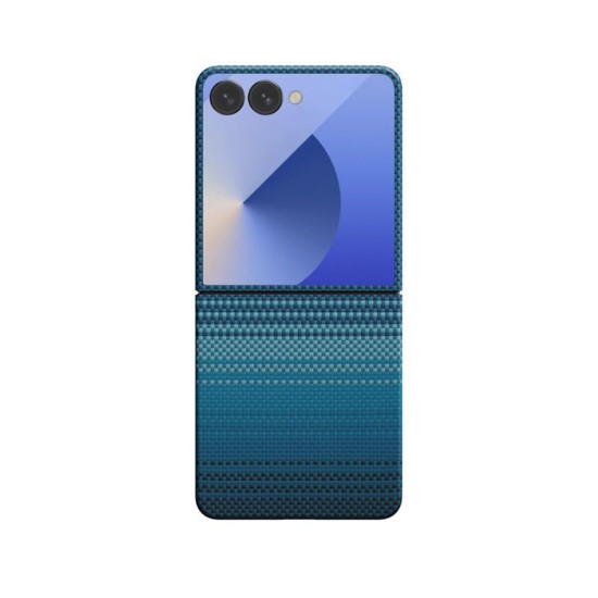 Husa Pitaka Ultra-Slim Case pentru Samsung Galaxy Z Flip 7, moonrise (Pitaka, Z Flip7) by www.silkase.ro Husa Pitaka Ultra-Slim Case pentru Samsung Galaxy Z Flip 7, moonrise (Z Flip7, FMFLIP7) by www.silkase.ro