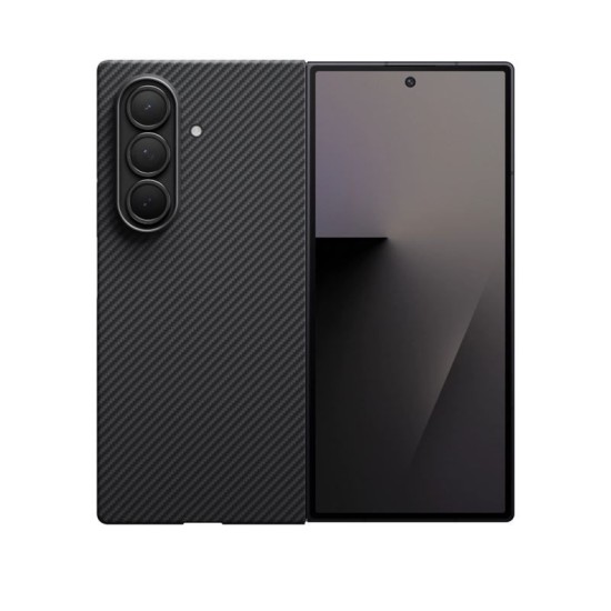 Husa Pitaka Ultra-Slim Case pentru Samsung Galaxy Z Fold 7, negru/gri (Pitaka, Z Fold7) by www.silkase.ro Husa Pitaka Ultra-Slim Case pentru Samsung Galaxy Z Fold 7, negru/gri (Z Fold7, FBFold7) by www.silkase.ro