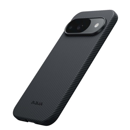 Husa PITAKA Ultra-Slim Case pentru Google Pixel 10, MagSafe, negru/gri (Pixel 10, GPB2501) by www.silkase.ro