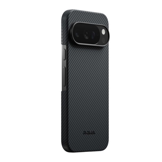 Husa ultra-subtire Pitaka pentru Google Pixel 10 Pro XL, negru/gri (Pixel 10 Pro XL, GPB2503) by www.silkase.ro