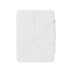 Husa tip carte Pitaka MagEZ Folio 2 pentru iPad 11 / 10.9, alba