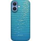 Husa ultra-subtire Pitaka pentru iPhone 17, model Lucid Blue (Ingredi, KI1702AG) by www.silkase.ro
