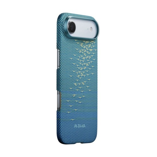 Husa ultra-subtire Pitaka pentru iPhone Air, model Lucid Blue (Pitaka, Ingredi) by www.silkase.ro Husa ultra-subtire Pitaka pentru iPhone Air, model Lucid Blue (iPhone Air, KI1704AG) by www.silkase.ro