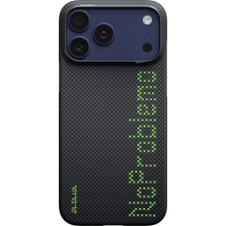 Husa ultra-subtire Pitaka Aries pentru iPhone 17 Pro, model No Problemo